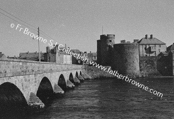 VIEW OF THOMOND BRIDGE FROM CASTLE